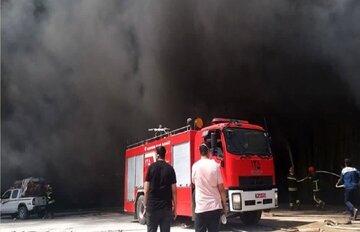 آتش‌سوزی در یک مجتمع تفریحی در شیراز