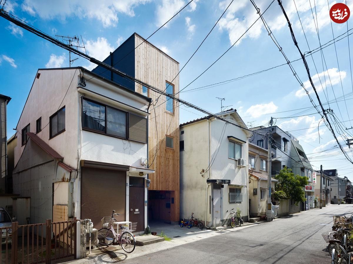معماری متفاوت ژاپنی برای ساختن خانه در زمین 37 متری