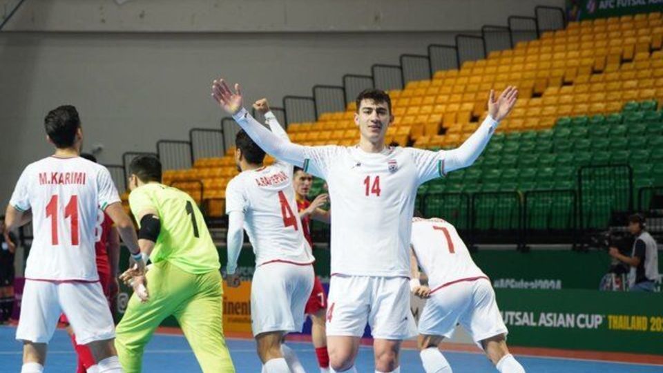 تیم ملی فوتسال ایران راهی فینال شد