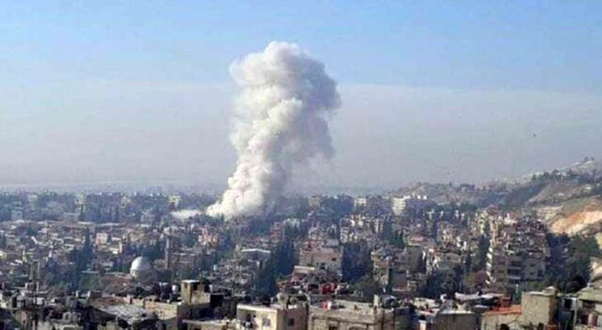 انفجار یک بمب در دمشق
