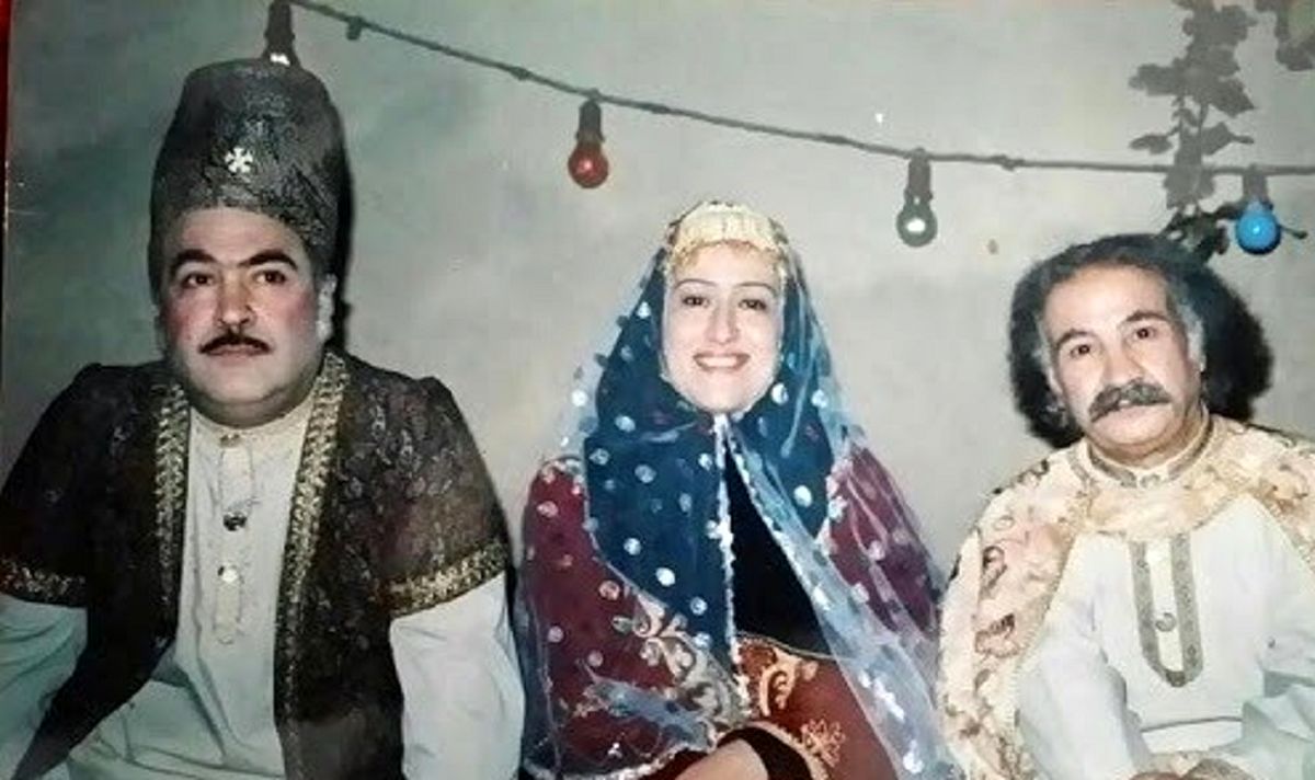 عکس دیده‌نشده فاطمه هاشمی / بازیگر سریال شب‌های برره با همسرش