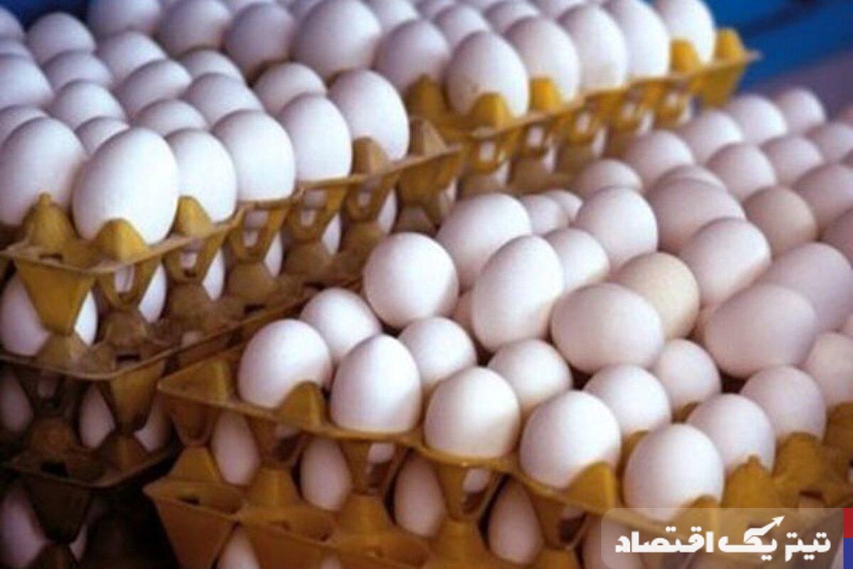 قیمت هرکیلو تخم مرغ