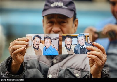 مراسم تشییع پیکر منوچهر والی‌زاده
