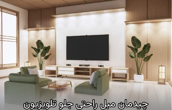 نکات کلیدی در انتخاب مبلمان برای چیدمان جلوی تلویزیون
