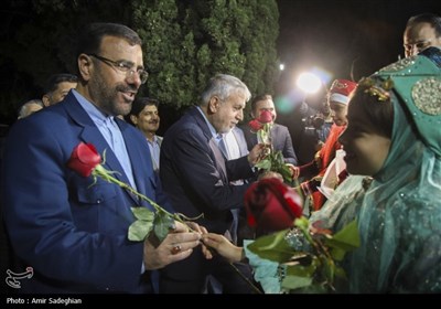 مراسم بزرگداشت سعدی شیرازی