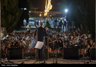 مراسم بزرگداشت سعدی شیرازی
