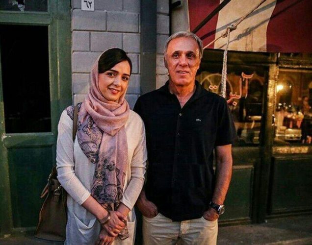 ترانه علیدوستی با پدرش