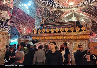 حال و هوای معنوی مسجد کوفه و سهله در ایام اربعین حسینی