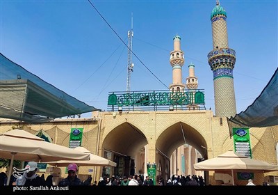 حال و هوای معنوی مسجد کوفه و سهله در ایام اربعین حسینی