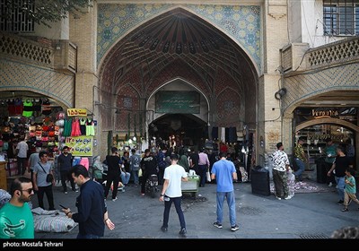 بازار تهران در روز تعطیلی پایتخت