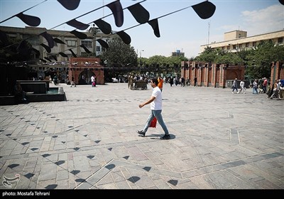 بازار تهران در روز تعطیلی پایتخت
