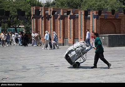 بازار تهران در روز تعطیلی پایتخت