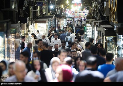 بازار تهران در روز تعطیلی پایتخت