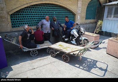بازار تهران در روز تعطیلی پایتخت