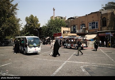 بازار تهران در روز تعطیلی پایتخت