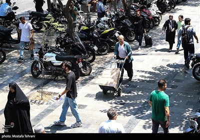 بازار تهران در روز تعطیلی پایتخت
