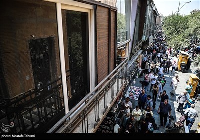 بازار تهران در روز تعطیلی پایتخت
