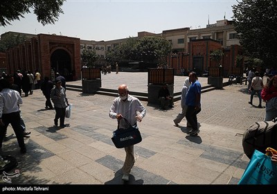بازار تهران در روز تعطیلی پایتخت