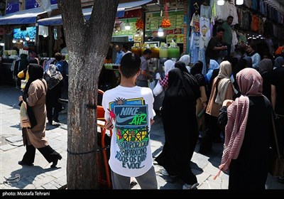 بازار تهران در روز تعطیلی پایتخت