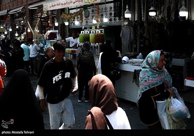 بازار تهران در روز تعطیلی پایتخت