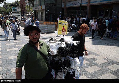 بازار تهران در روز تعطیلی پایتخت