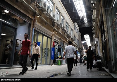 بازار تهران در روز تعطیلی پایتخت